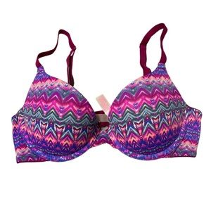 PINK Multicolor Bra 34B